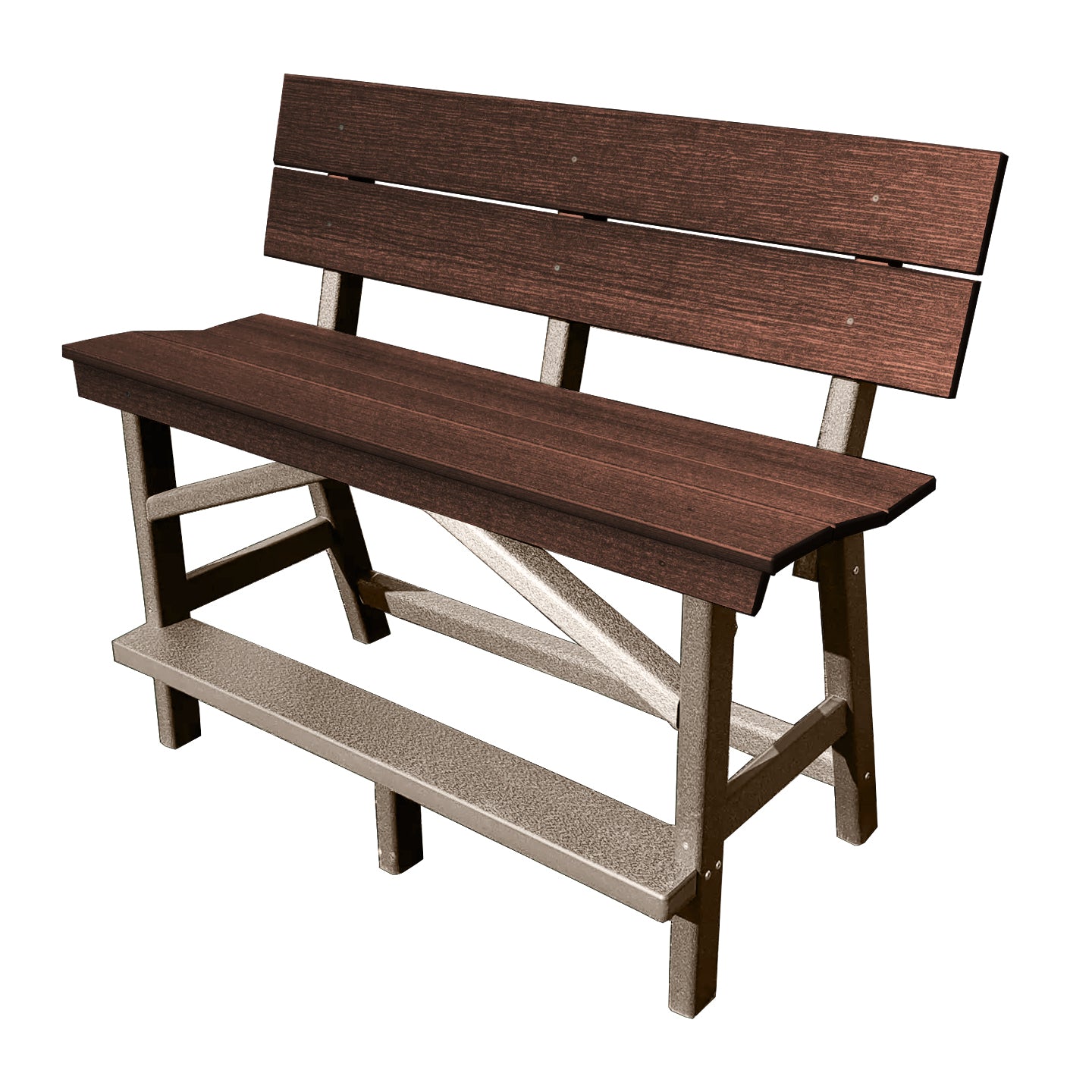 Stanton Standard Counter Height Bench with Back