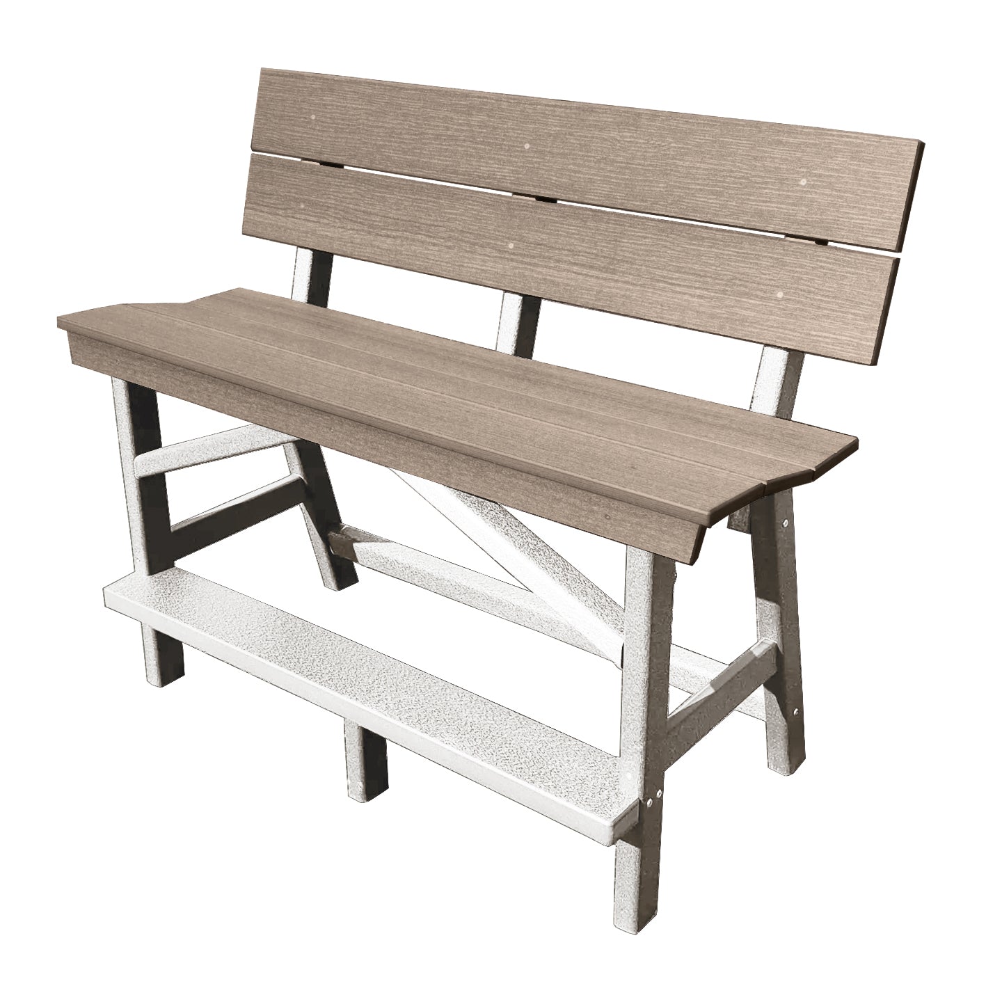 Stanton Standard Counter Height Bench with Back