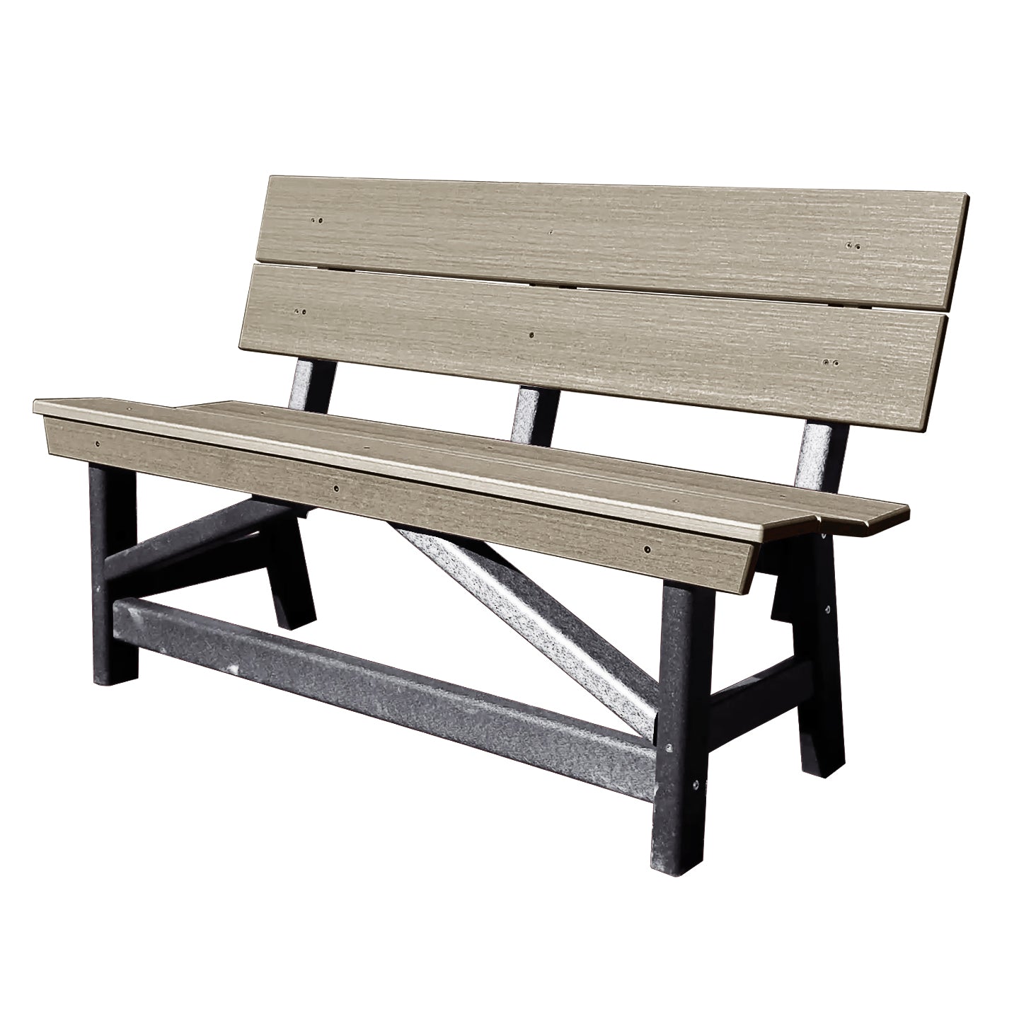 Stanton Standard Dining Height Bench with Back