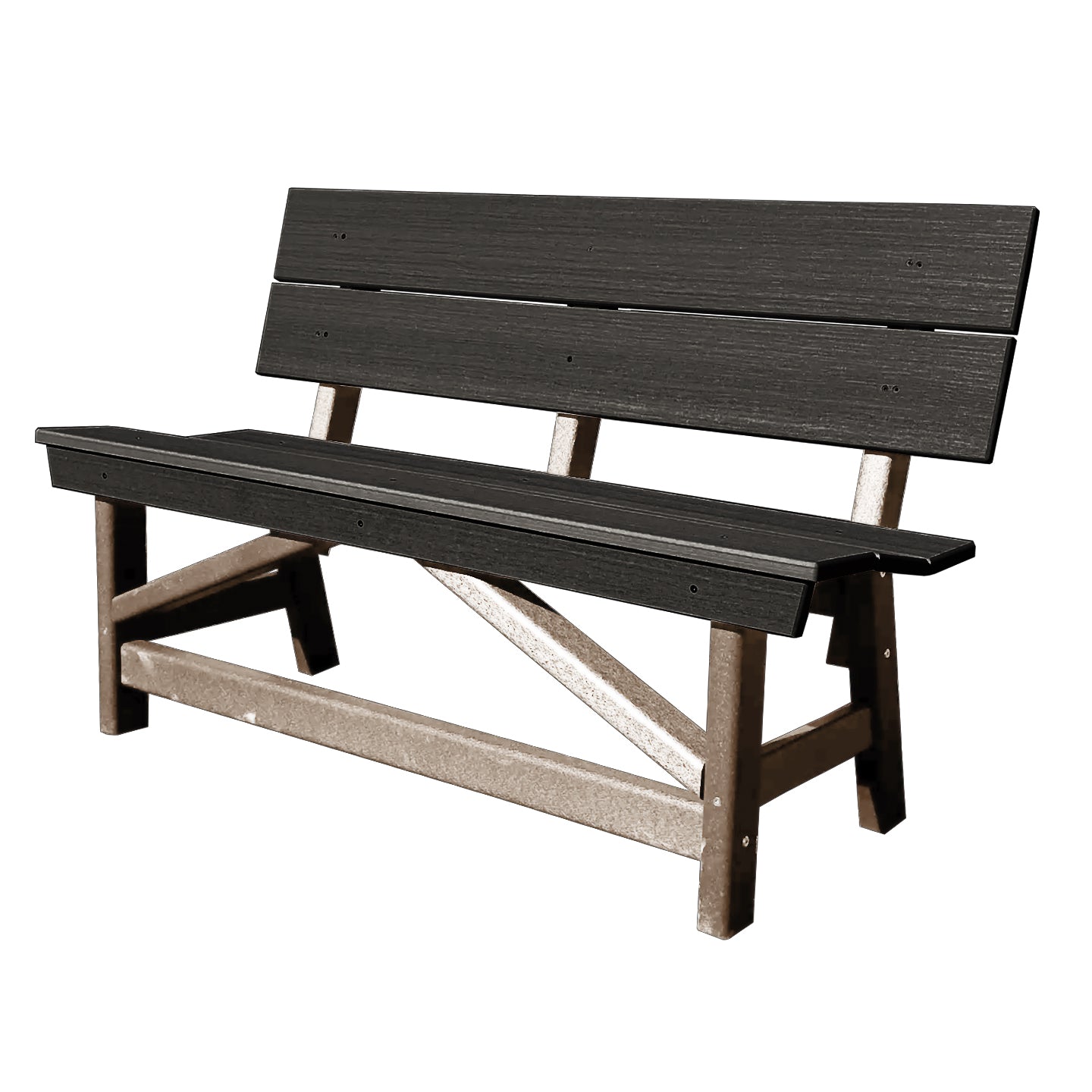 Stanton Standard Dining Height Bench with Back