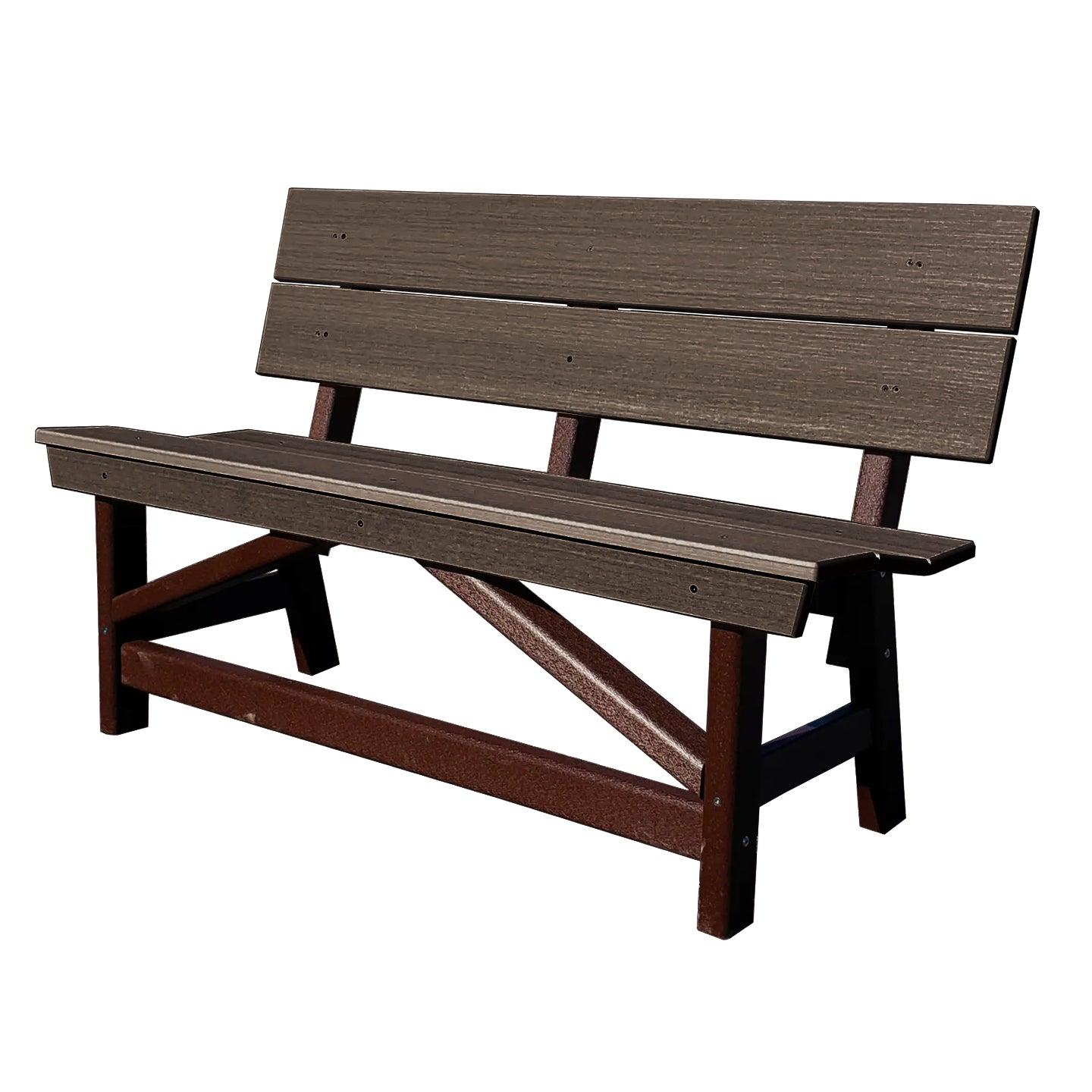 Stanton Standard Dining Height Bench with Back