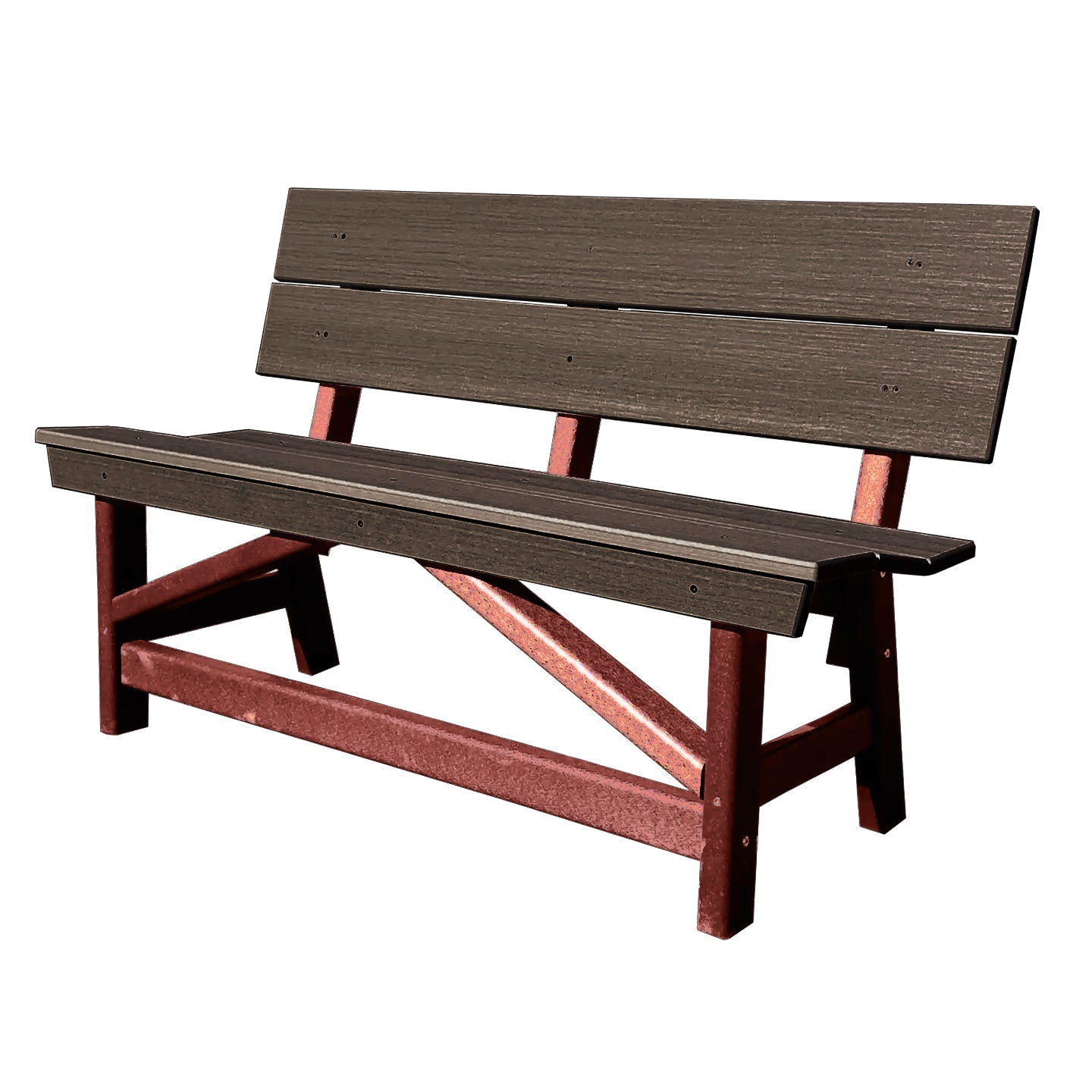 Stanton Standard Dining Height Bench with Back