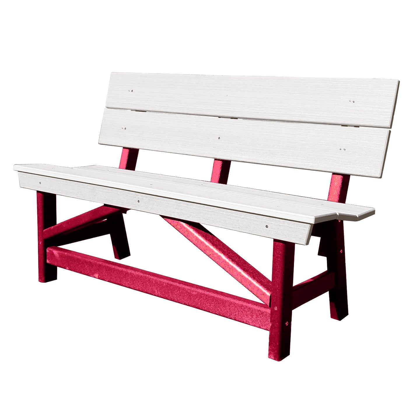 Stanton Standard Dining Height Bench with Back