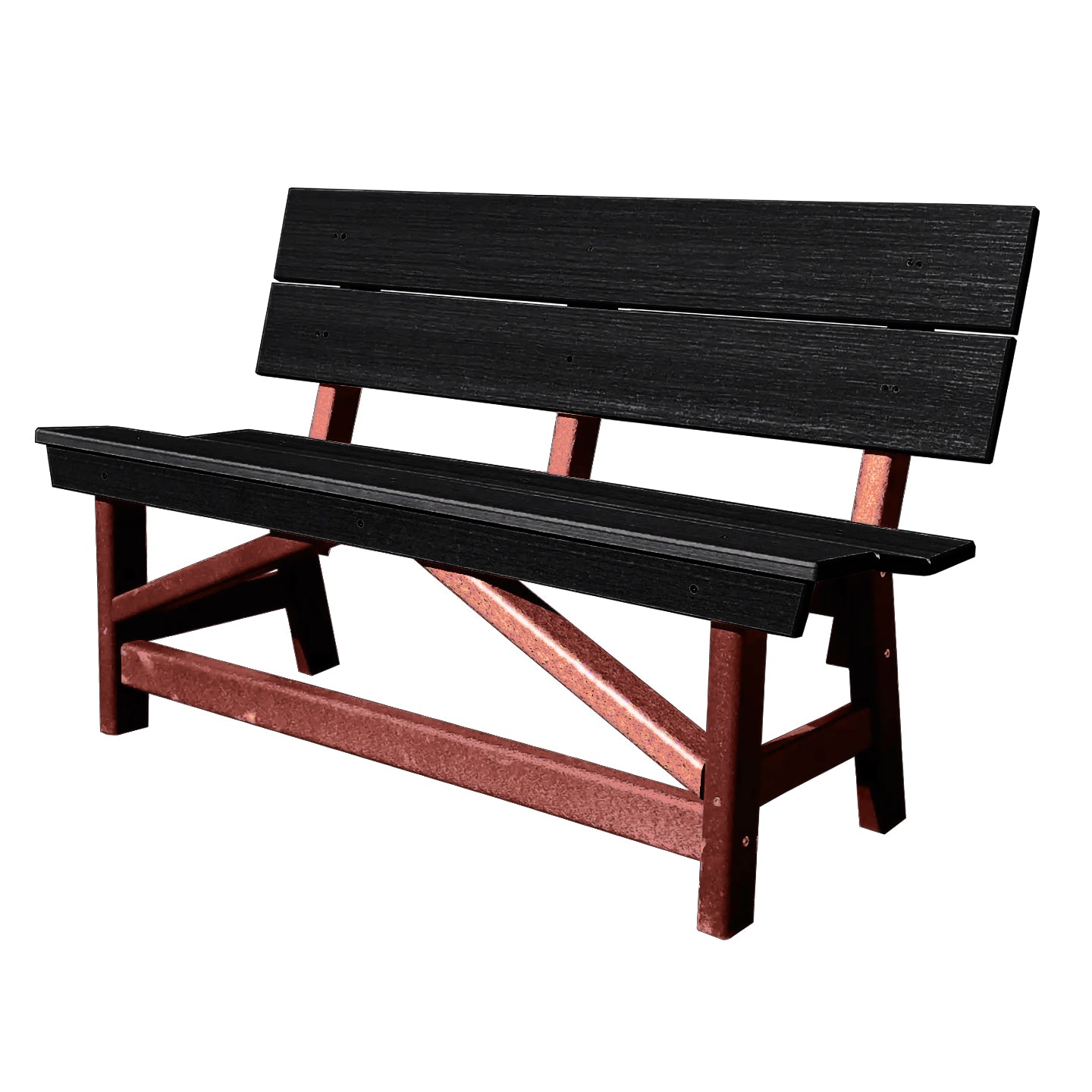 Stanton Standard Dining Height Bench with Back