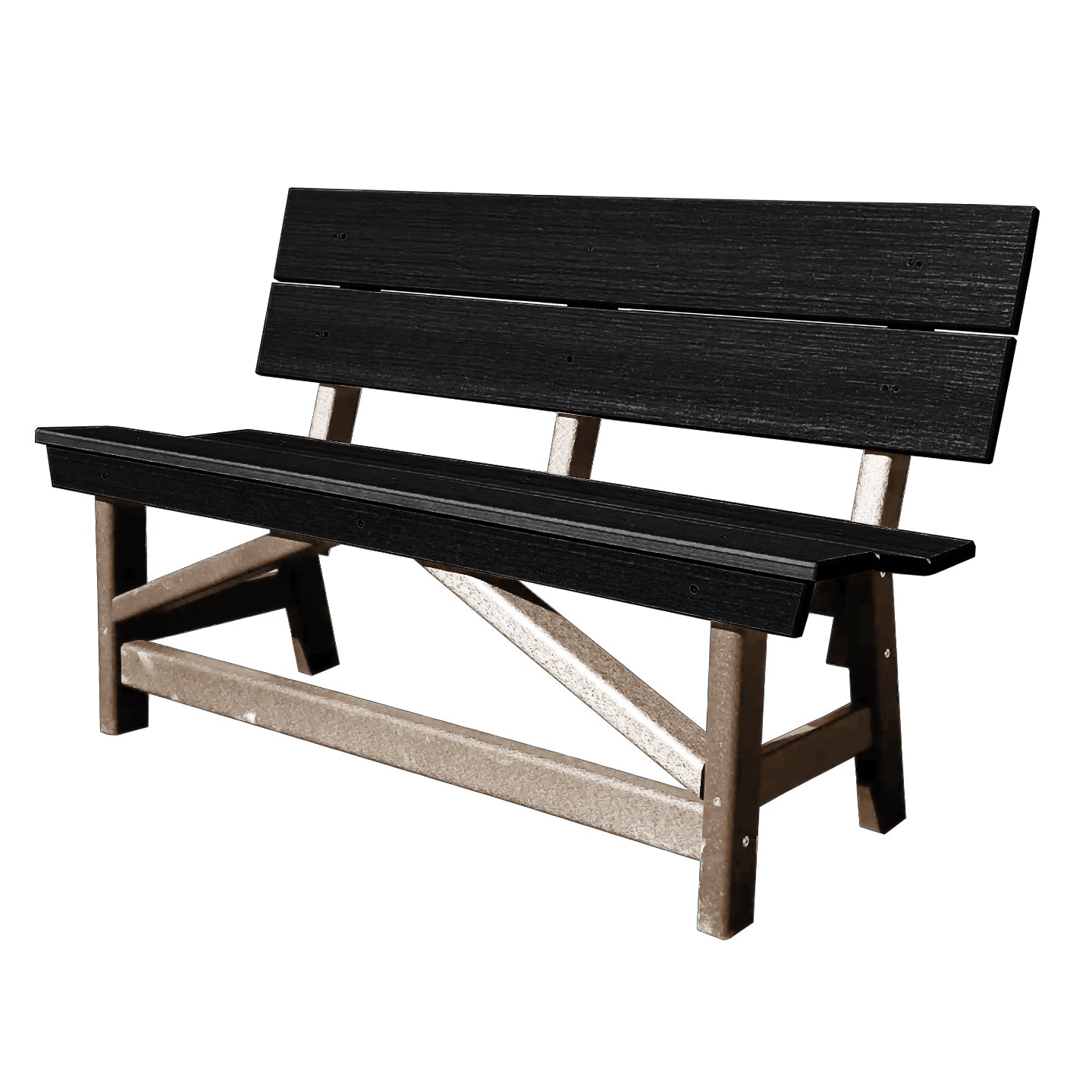 Stanton Standard Dining Height Bench with Back