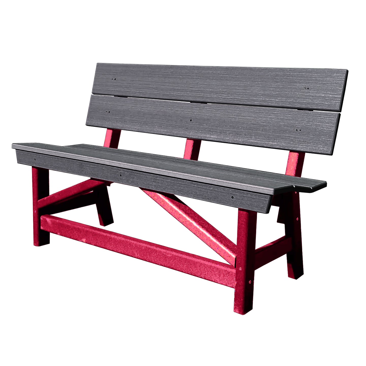 Stanton Standard Dining Height Bench with Back