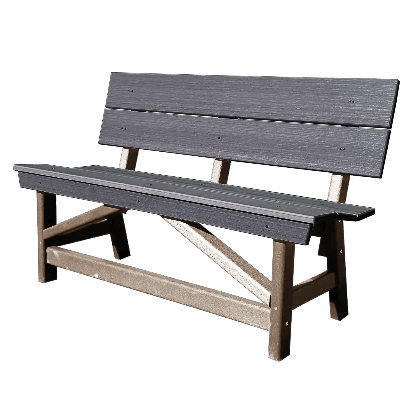 Stanton Standard Dining Height Bench with Back