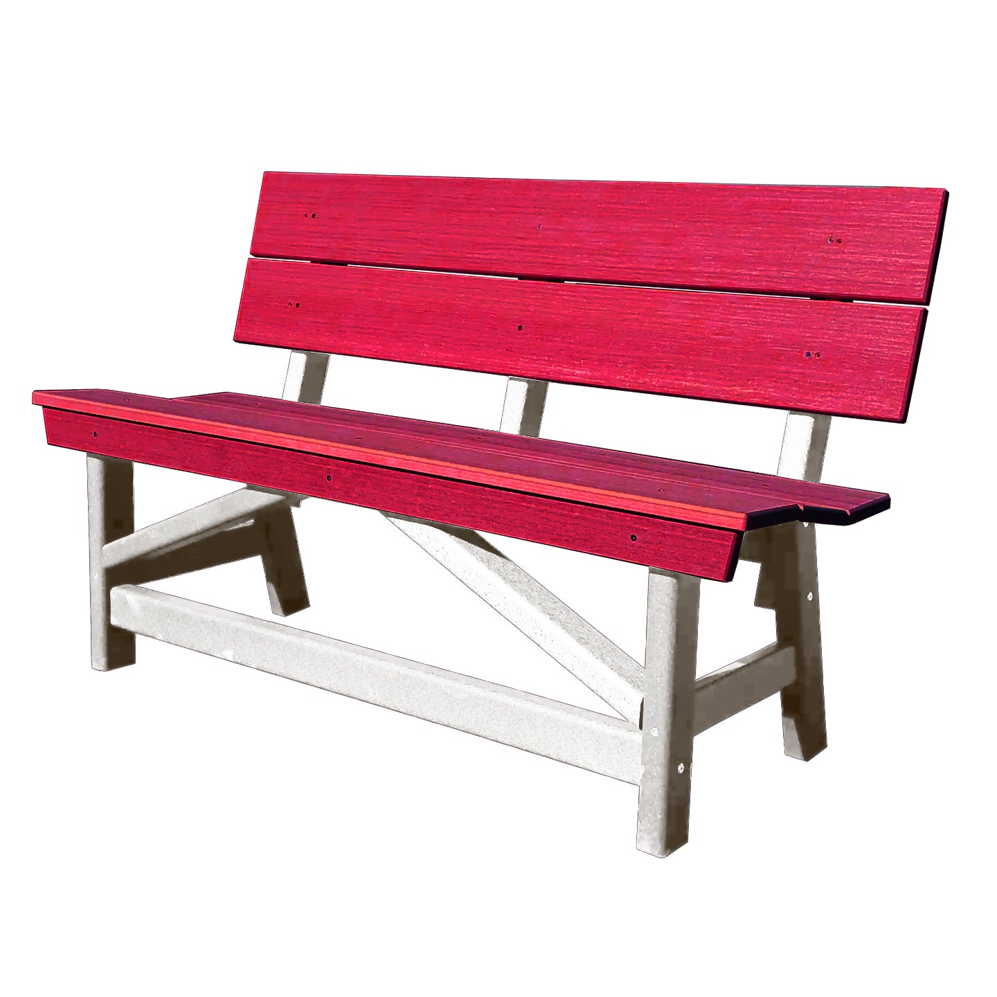Stanton Standard Dining Height Bench with Back