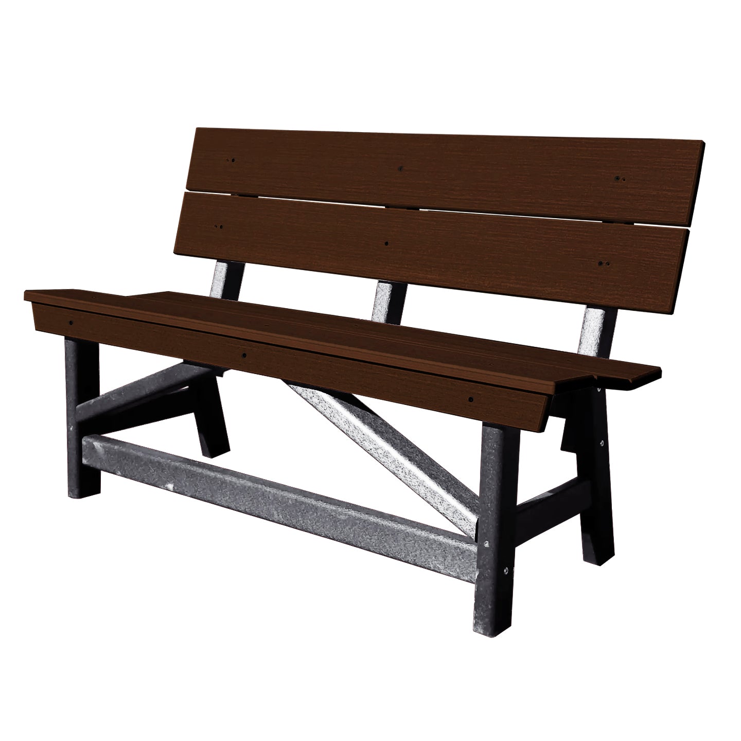 Stanton Standard Dining Height Bench with Back
