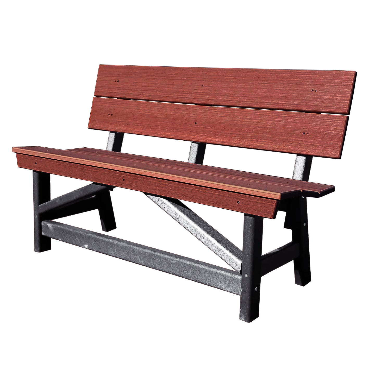 Stanton Standard Dining Height Bench with Back