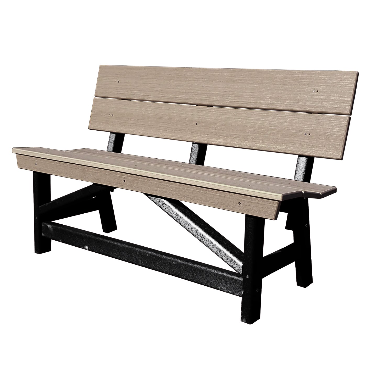 Stanton Standard Dining Height Bench with Back