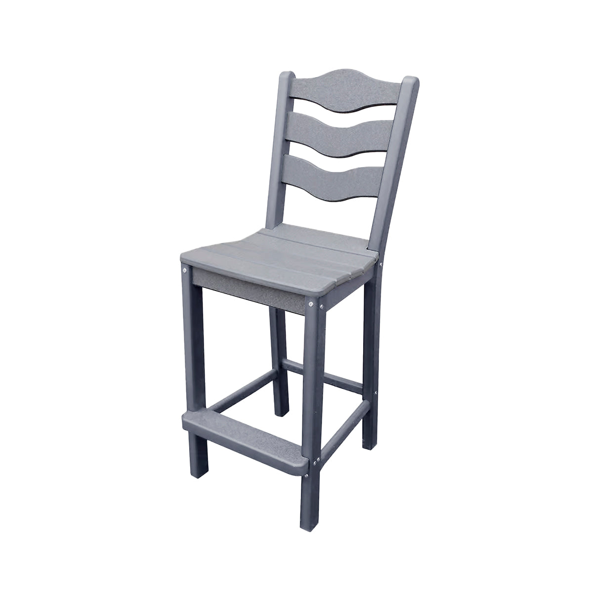 Traditional Bar Height Standard Armless Chair