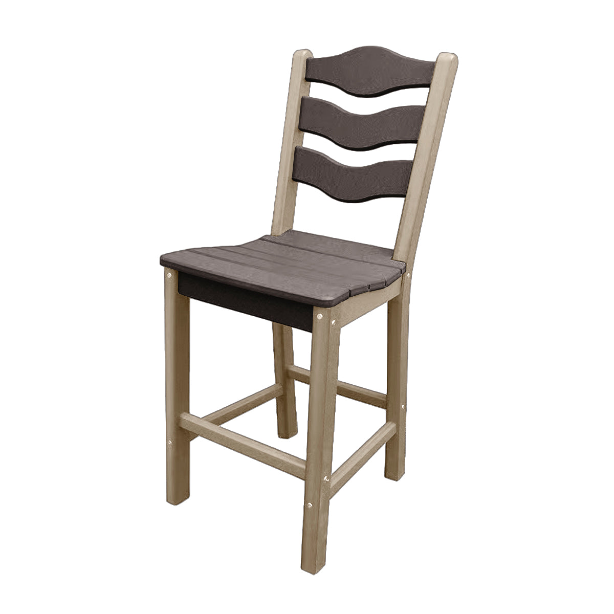 Traditional Counter Height Standard Armless Chair