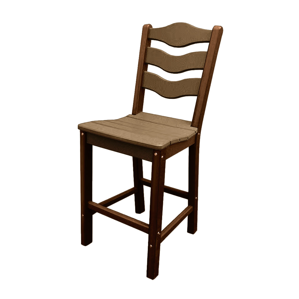 Traditional Counter Height Standard Armless Chair
