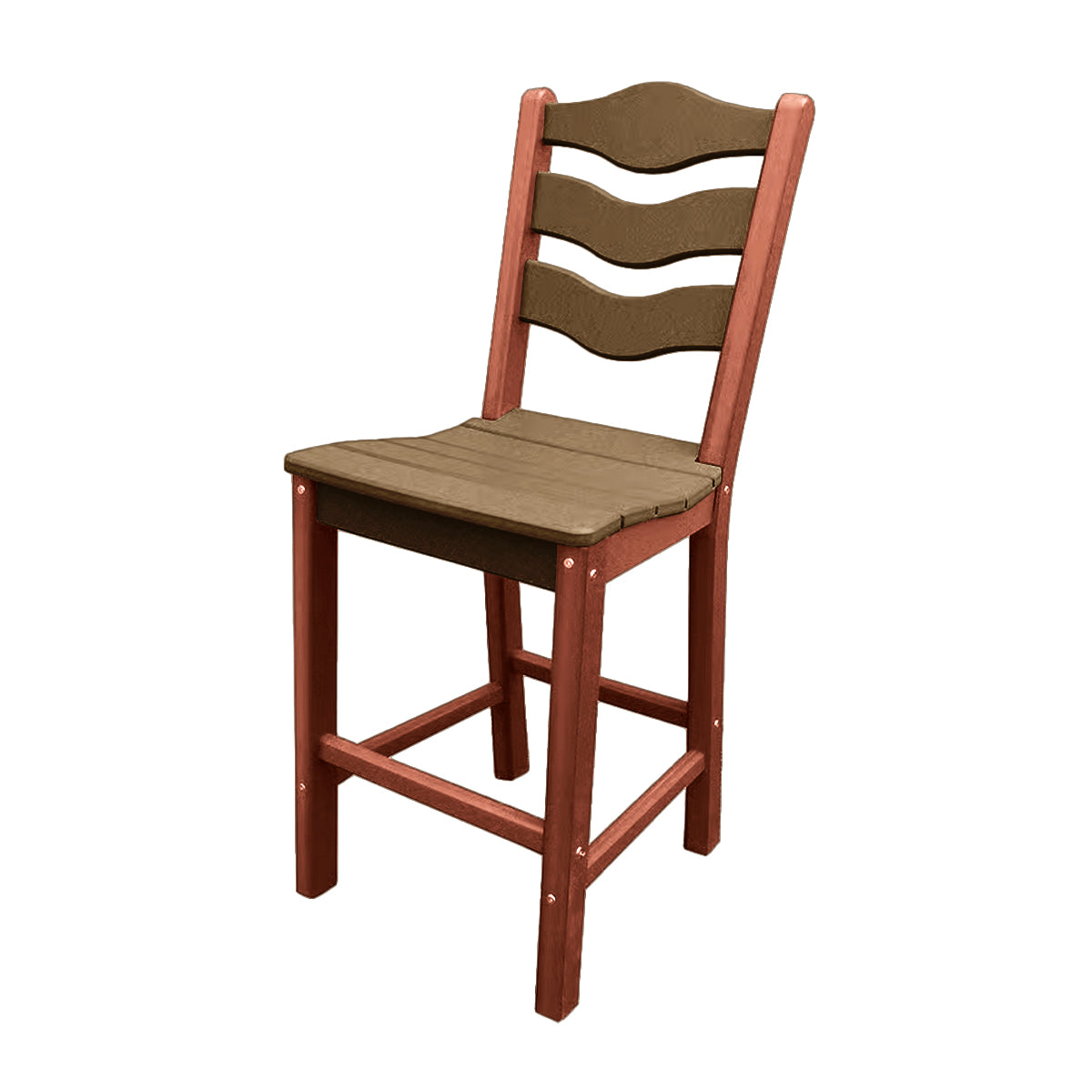 Traditional Counter Height Standard Armless Chair