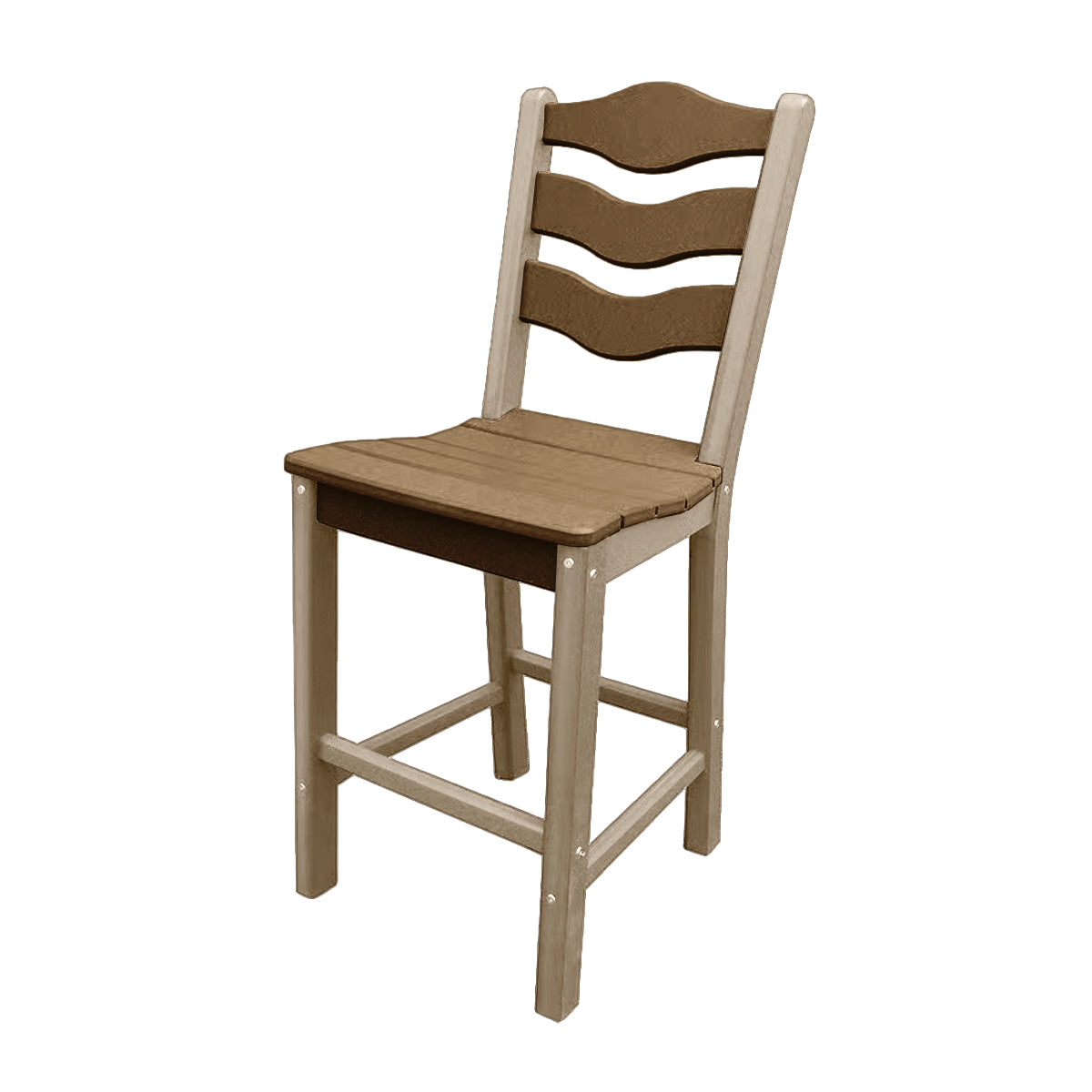 Traditional Counter Height Standard Armless Chair