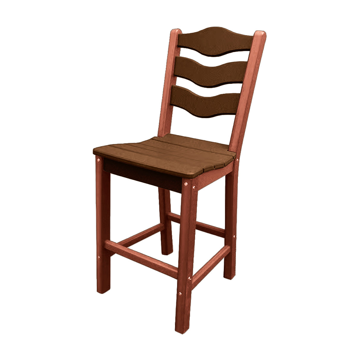 Traditional Counter Height Standard Armless Chair