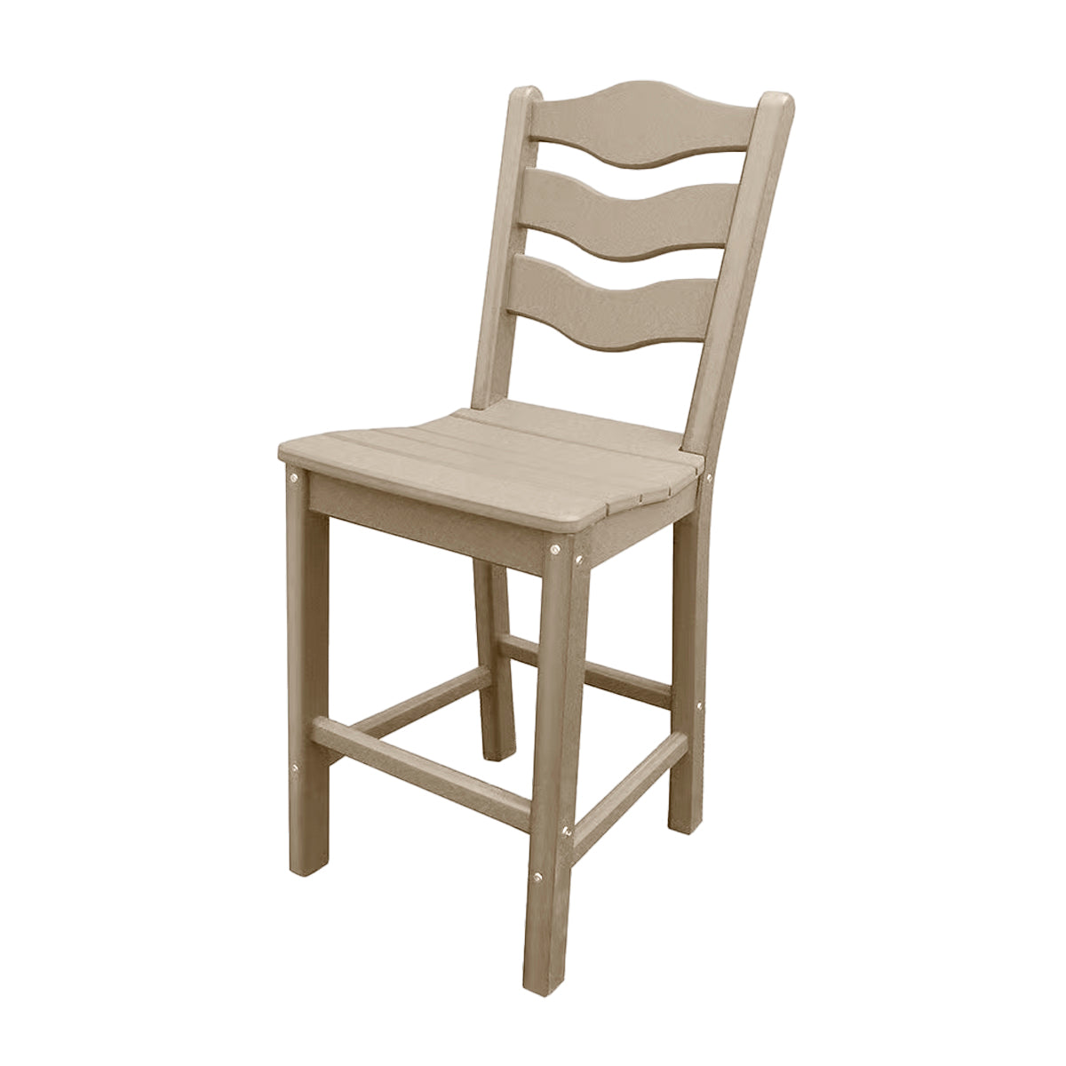 Traditional Counter Height Standard Armless Chair