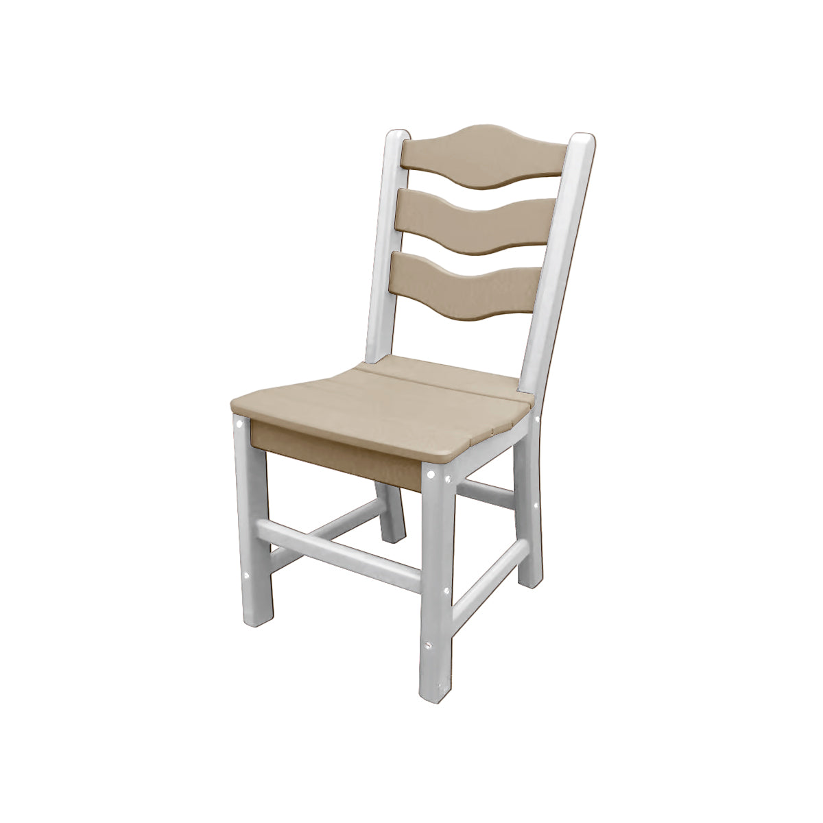 Traditional Dining Height Standard Armless Chair