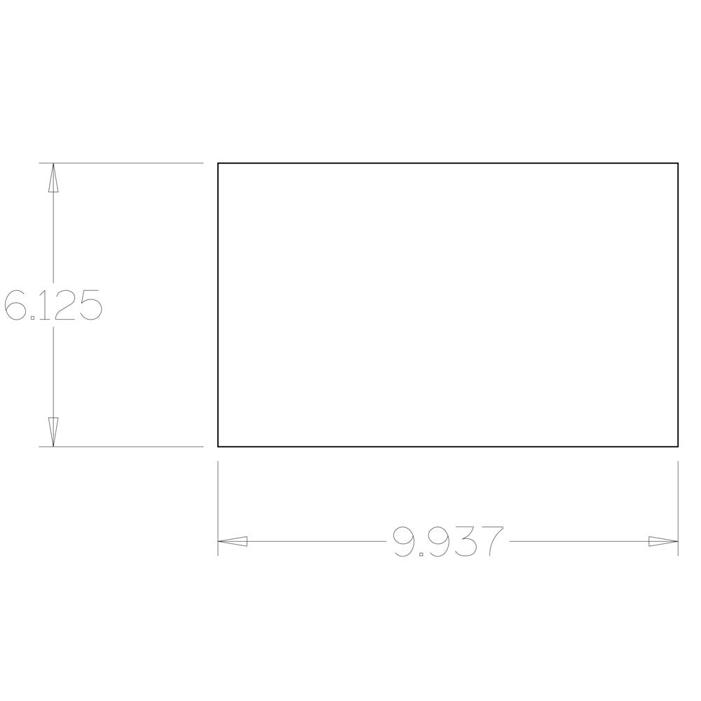 Replacement Plexiglass for WBUR200S, WBUR200RED, WBUMR200S, & WBUR200STRAY