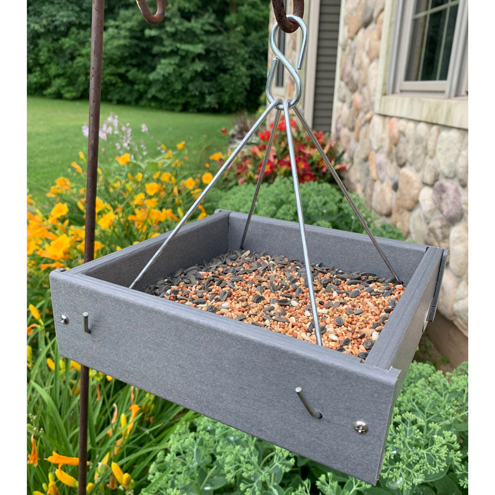 FeatherWeight Hanging Platform Tray - Birds Choice