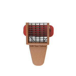 EcoTough Single Tail Prop Suet Feeder with Red Roof - Birds Choice