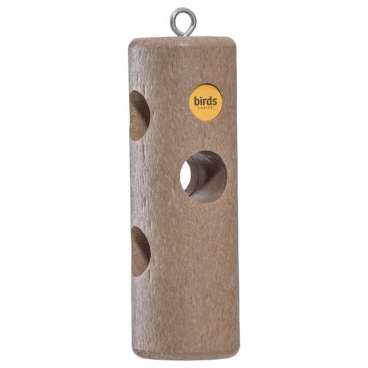 Suet Log Feeder in Tan Recycled Plastic - Birds Choice