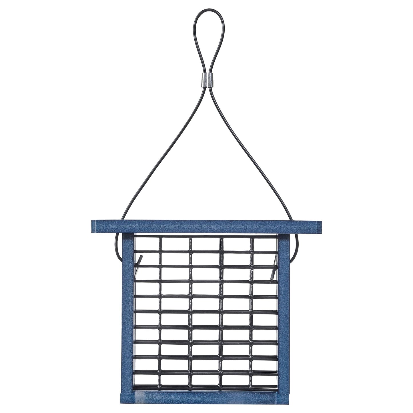 Recycled Plastic Suet Feeder in Blue