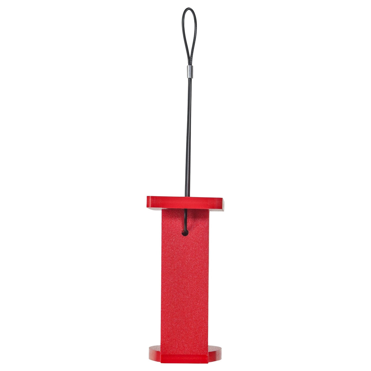 Recycled Plastic Suet Feeder in Red