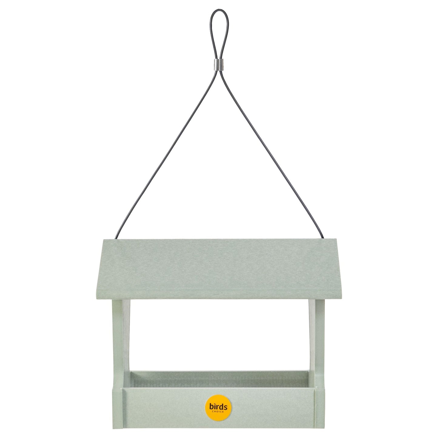 Medium Hopper Feeder in Sage Green Recycled Plastic