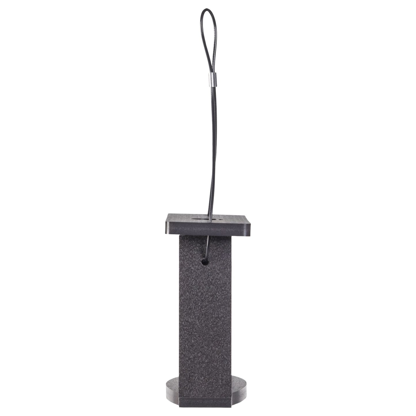 Recycled Plastic Suet Feeder in Black