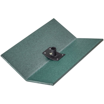 Roof Tray Topper w/ Flange in Green Recycled Plastic - Birds Choice