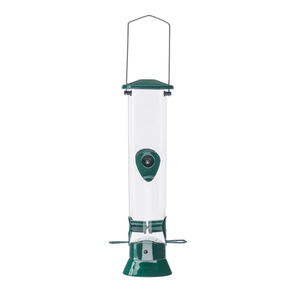 Large Economy Tube Bird Feeder with 4 Ports