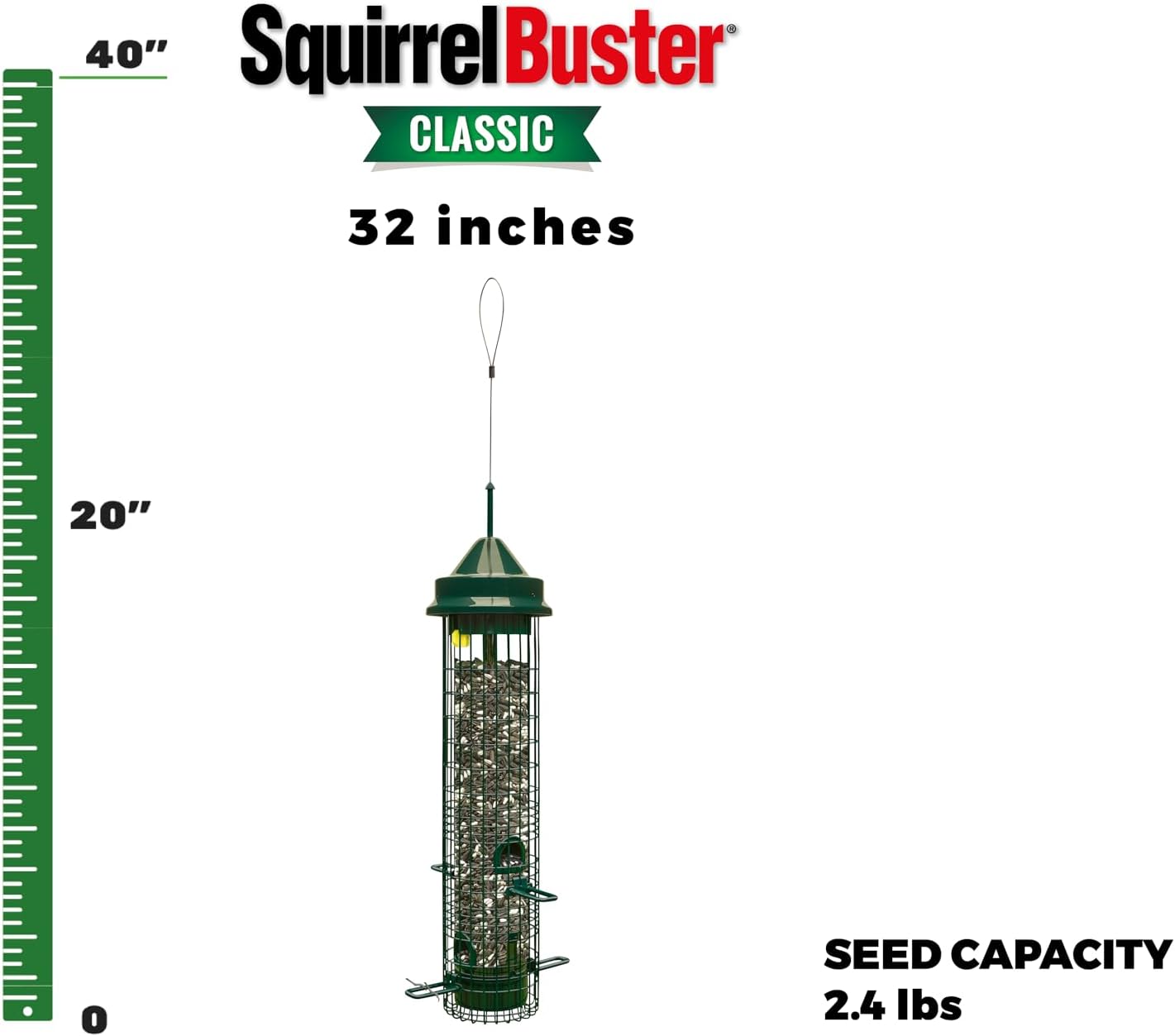 Brome Squirrel Buster Classic Squirrel-proof Bird Feeder