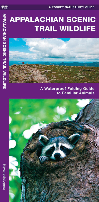 Appalachian Scenic Trail Wildlife, Waterproof Pocket Guide