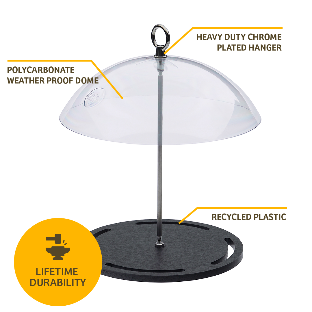 Recycled Plastic Seed Cylinder Feeder