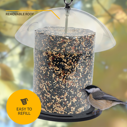 Recycled Plastic Seed Cylinder Feeder