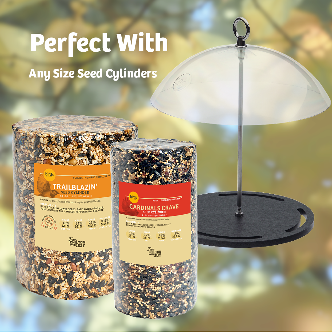 Recycled Plastic Seed Cylinder Feeder
