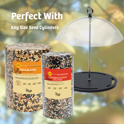 Recycled Plastic Seed Cylinder Feeder