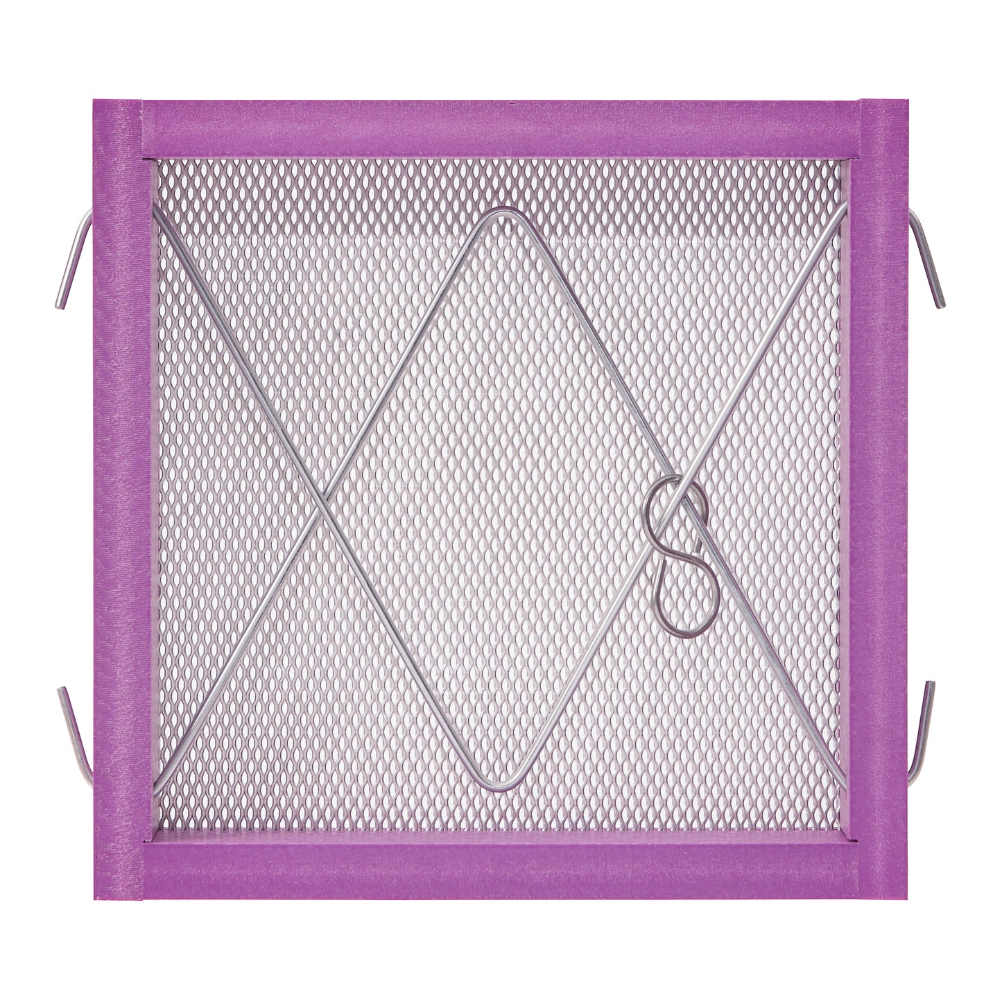 Small Hanging Tray Bird Feeder in Purple Recycled Plastic-Limited Edition
