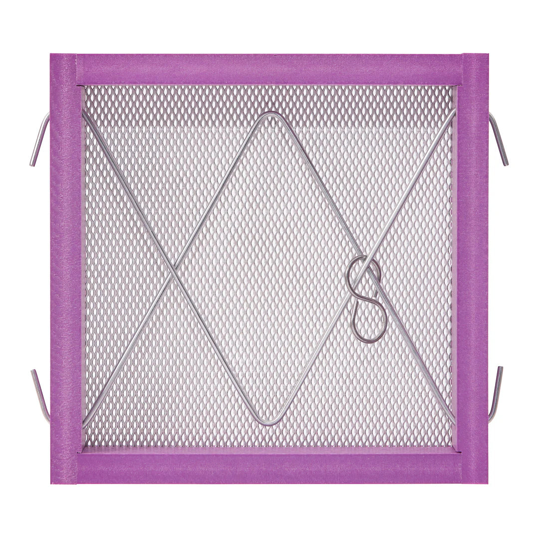 Lupus Foundation of America Small Hanging Tray Bird Feeder in Purple Recycled Plastic-Limited Edition