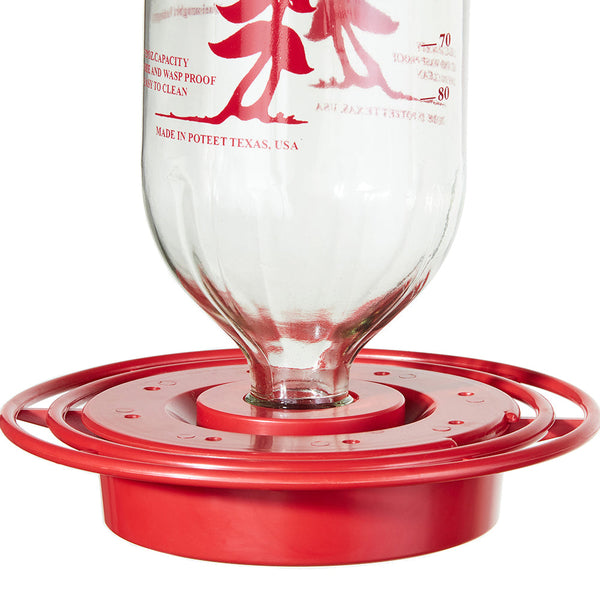 Best 1 Glass Hummingbird Feeder 32 oz. – Backyard Nature Products