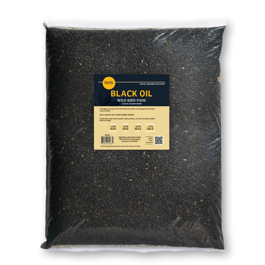Black Oil Sunflower Wild Bird Food - 25 lbs.
