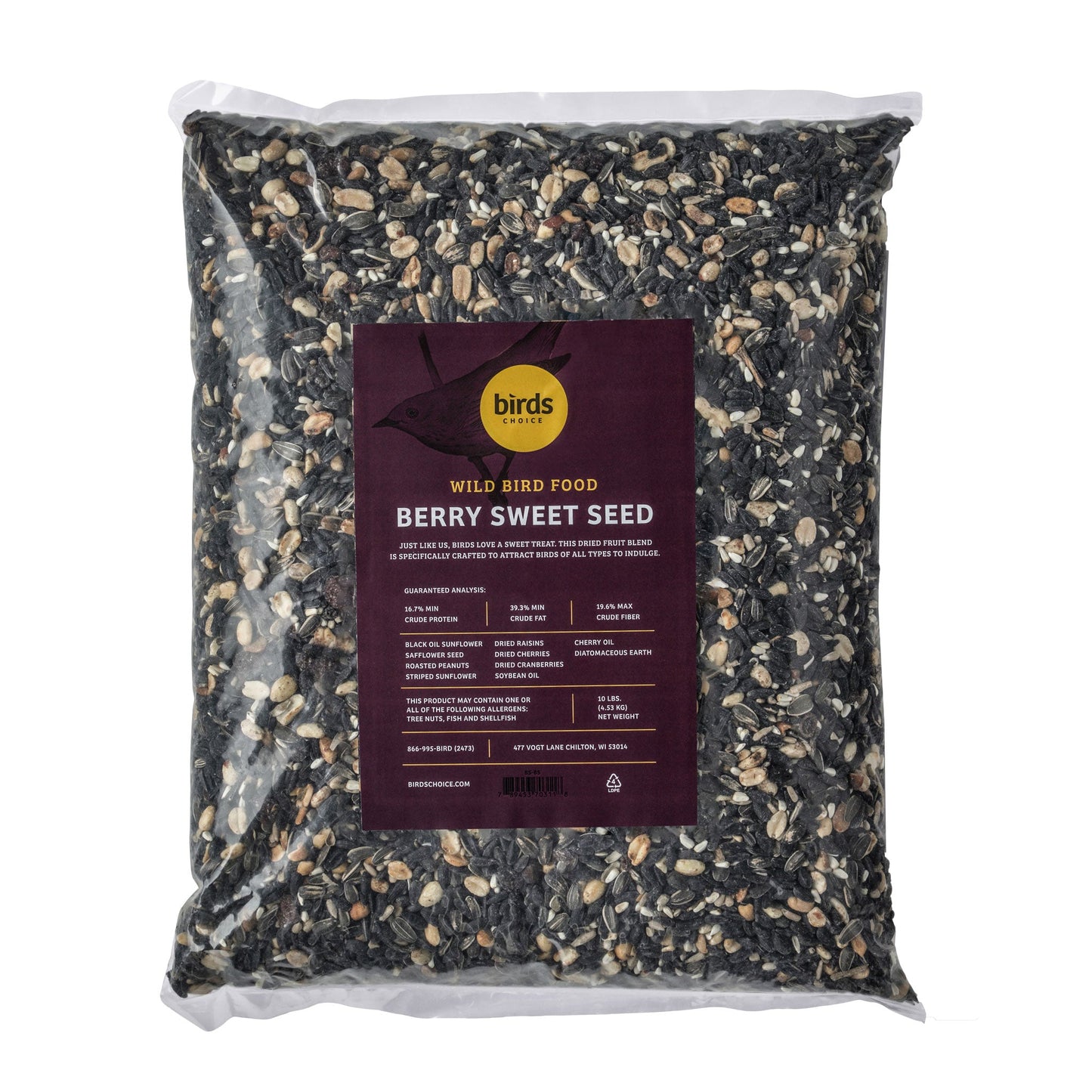 Berry Sweet Seed Wild Bird Food - Birds Choice