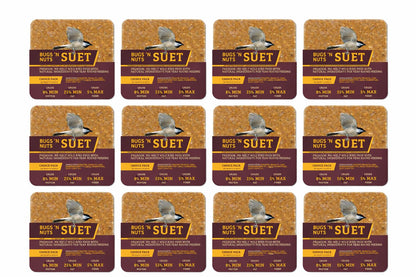 Bugs & Nuts No Melt Suet - 12 Pack