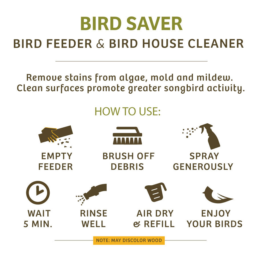 Bird Feeder and Bird House Cleaner 32 oz.