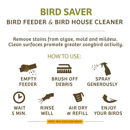 Bird Feeder and Bird House Cleaner 32 oz.