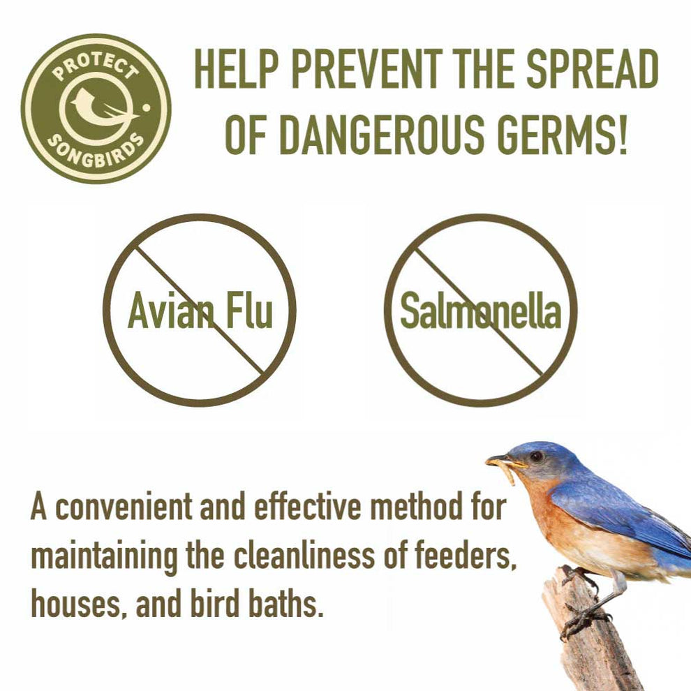 Bird Feeder and Bird House Cleaner 32 oz. – Backyard Nature Products