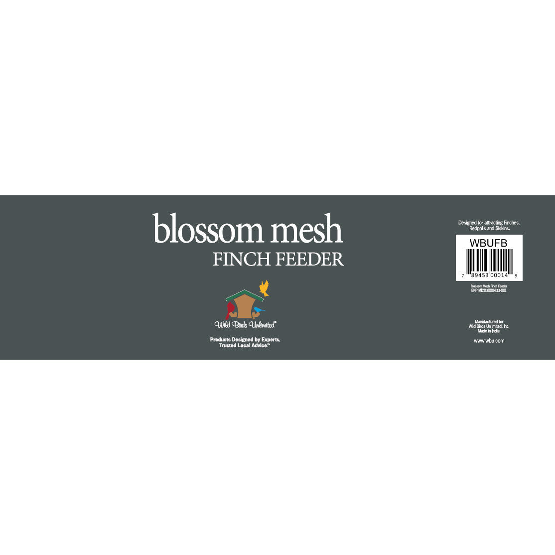 Blossom Mesh Finch Feeder