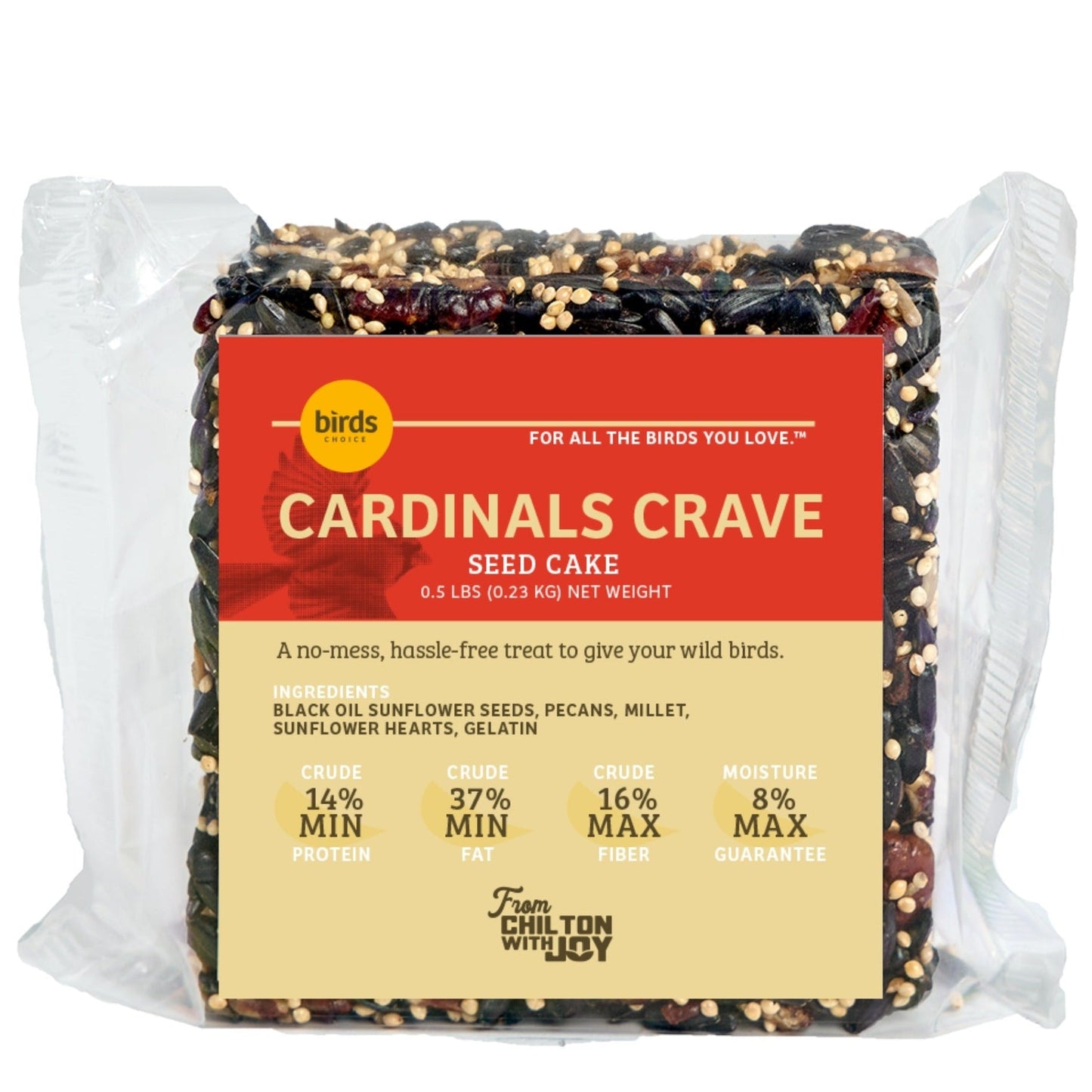 Cardinals Crave Seed Cake